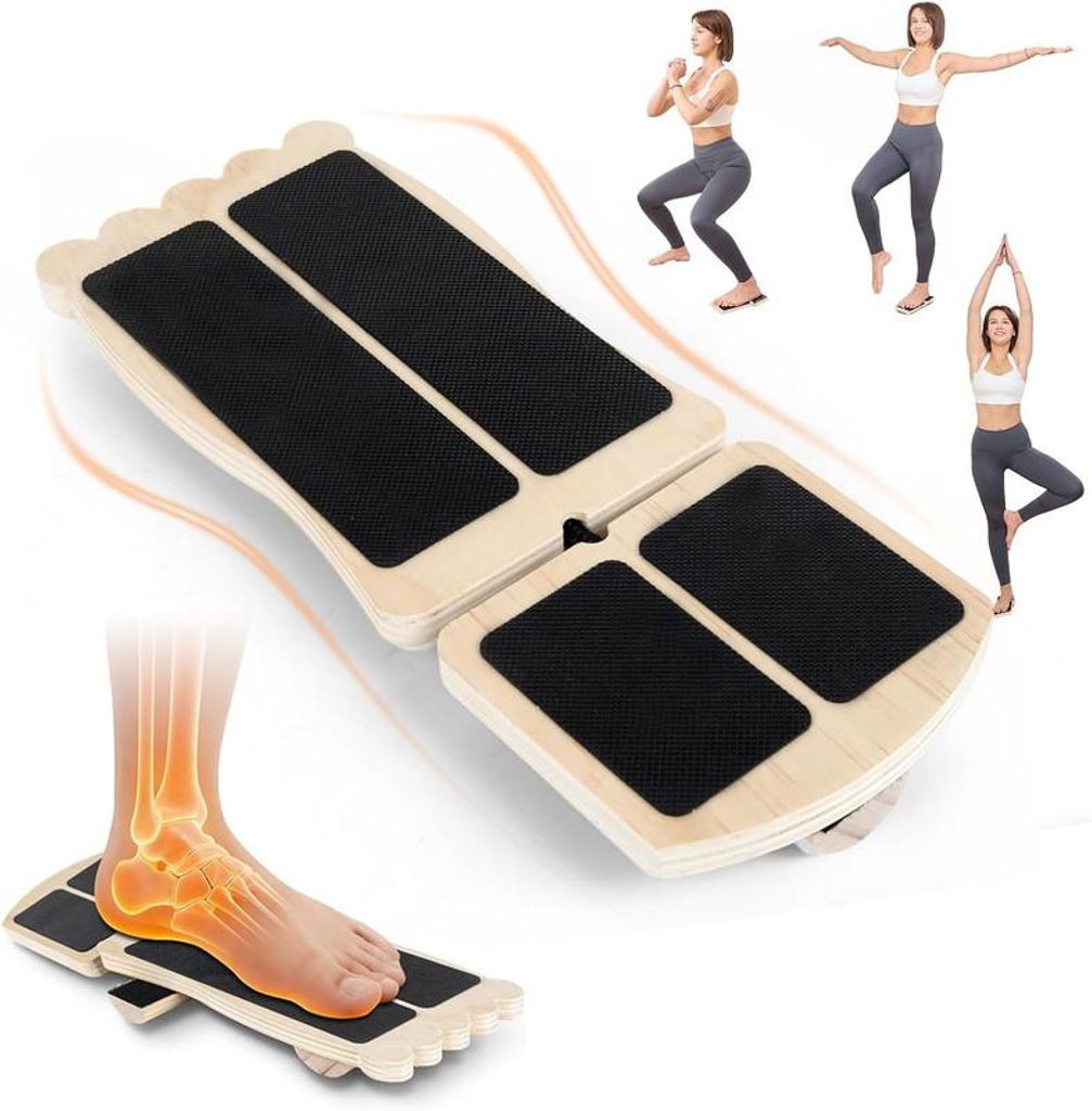 Sprunggelenk Balance Board, Fußtrainer für Physiotherapie & Produktbild 