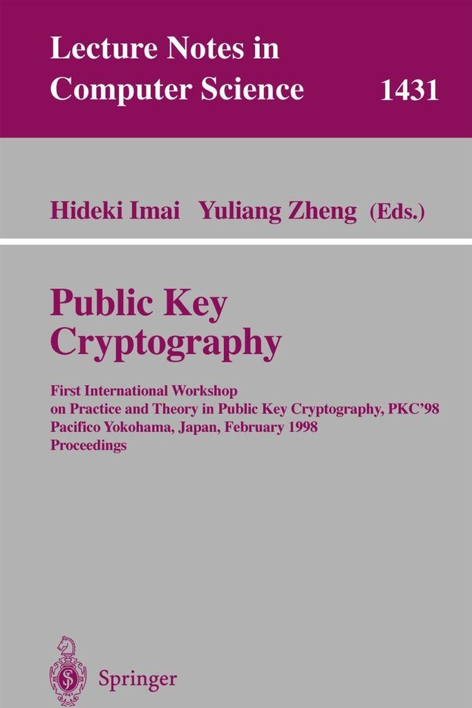 Public Key Cryptography