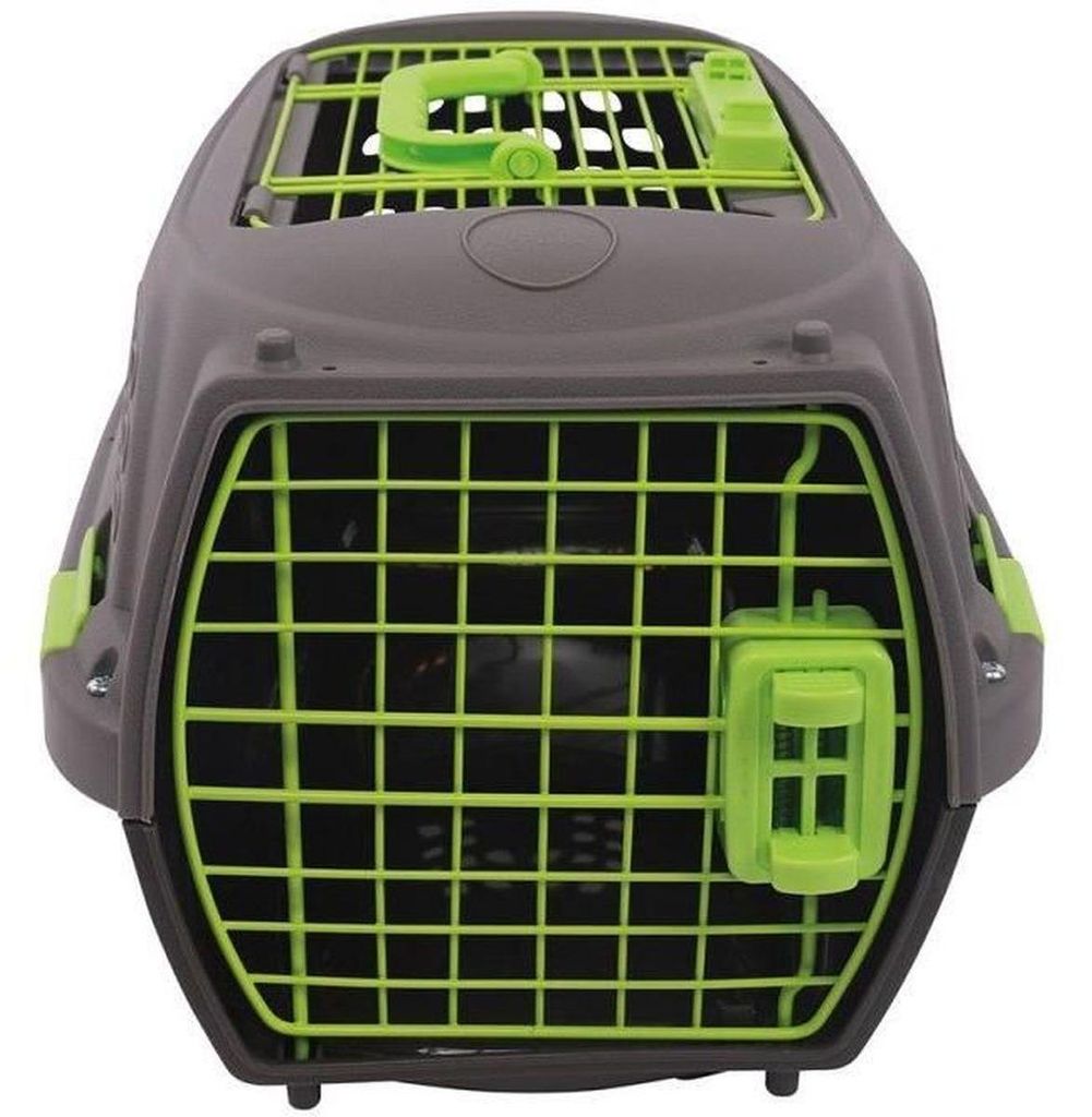 M.PETS ECO GIRO Katzentransportbox – Kunststoffkäfig – Produktbild 