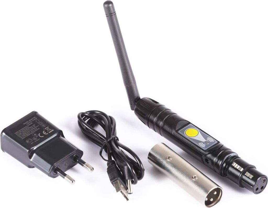 ETEC Wireless 2.4G Funk WLAN DMX Sender / Empfänger inkl. Adapter