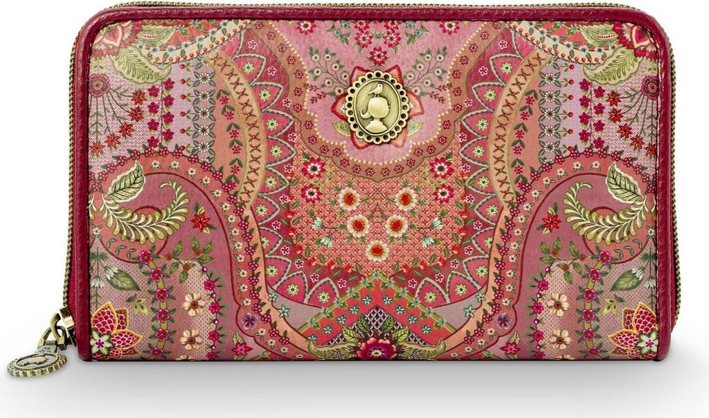 Pip Studio Willow Wallet Jabali Farbe Red 18x3x11cm