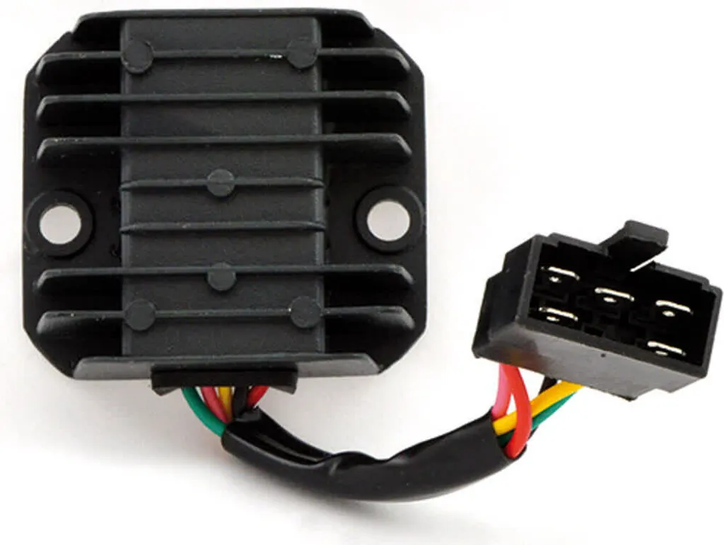 Redresseur régulateur monophasé 12V 10A SGR 5 fils pour moto et scooter