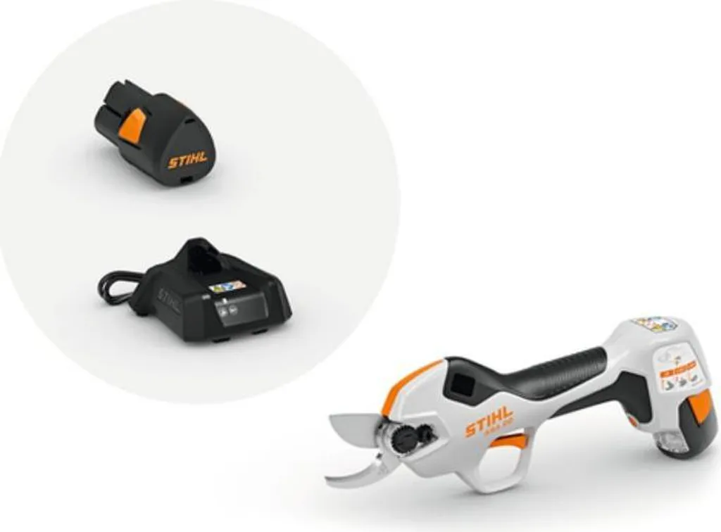 Sécateur de jardin sans fil STIHL ASA 20 avec kit batterie et chargeur