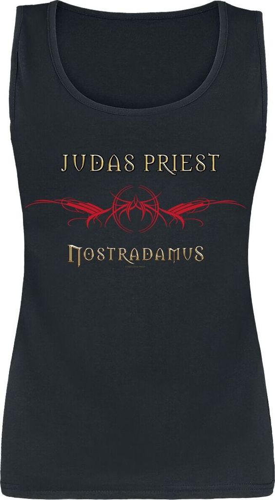 Judas Priest Top Damen Wing schwarz L