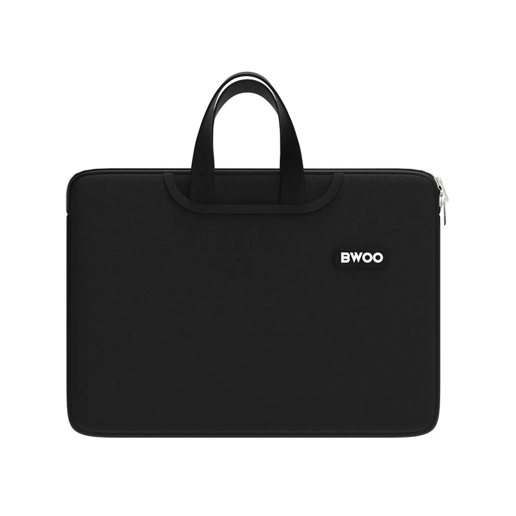 BWOO Borsa a tracolla per laptop 15" in neoprene nero