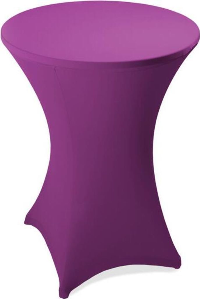 Stehtischhusse Stretch Stehtisch Ø 60 cm Tisch Husse Produktbild 