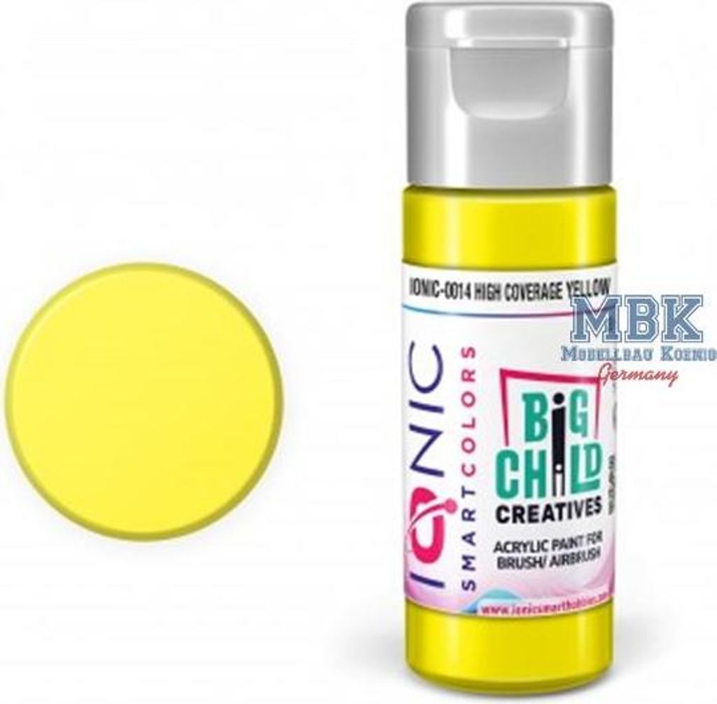 Ammo of MIG IONIC-0014 IONIC COLORS High Coverage Yellow