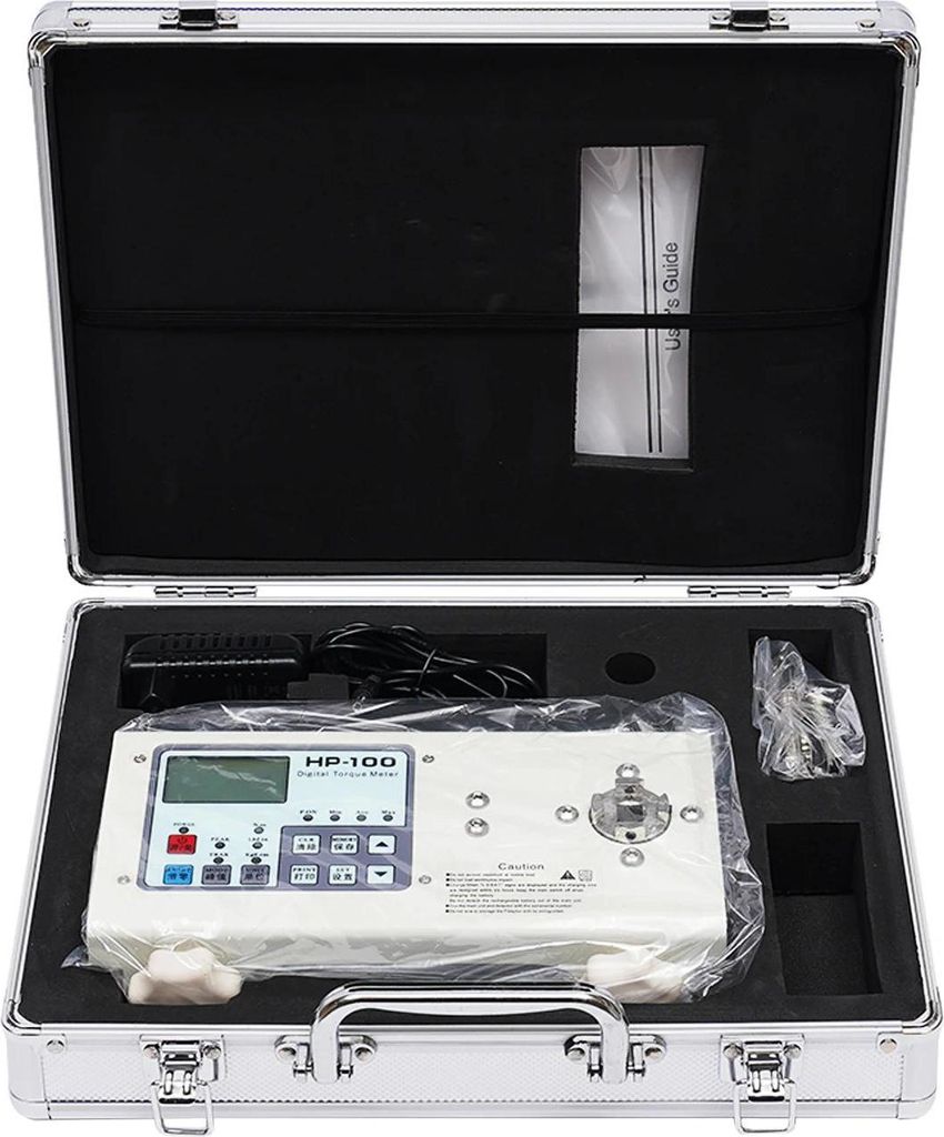 Drehmoment-Tester - Digitales Drehmomentmessgerät - Messbereich 0,4–90 lbf·in (0,05–10,17 N·m) - Genauigkeit 0,5 % FS - Batterie nicht entha...