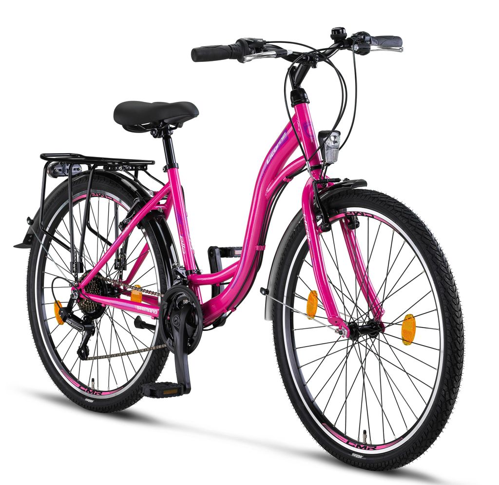 Damen Citybike Kinderfahrrad Mädchenrad 26 Zoll 6 Gang Rh 41 cm 