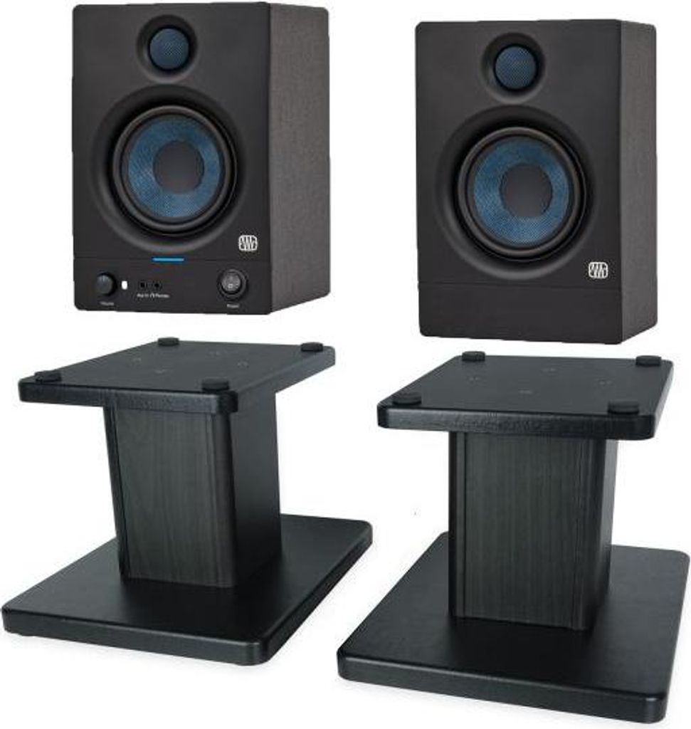 Presonus Eris 4.5BT Bluetooth-Boxen 2nd Gen mit Boxenständern