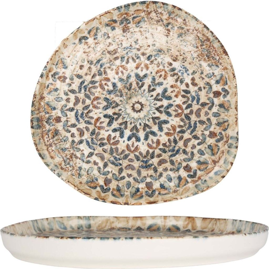 Piatto da dessert Rinart - Azteco - Porcellana - 20 cm Immagine del prodotto 