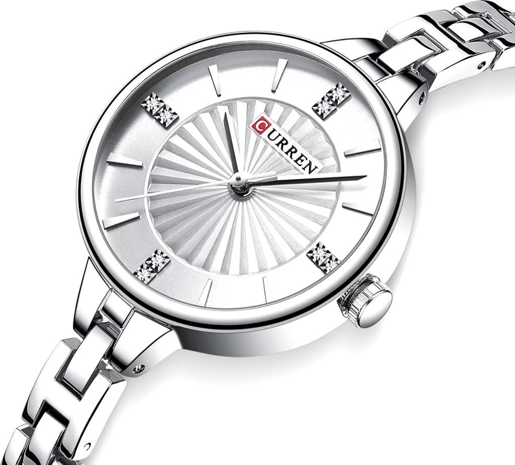 Elegante Damenuhr CURREN Exclusive in Silber - Luxus und Stil KP35232