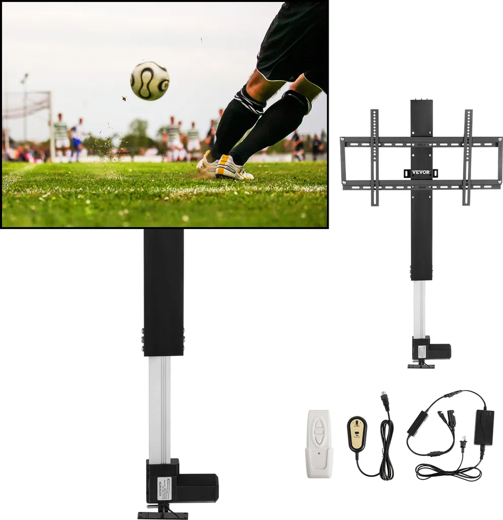 Support TV Escamotable pour Meuble - Lift TV Automatique 28-32 Pouces