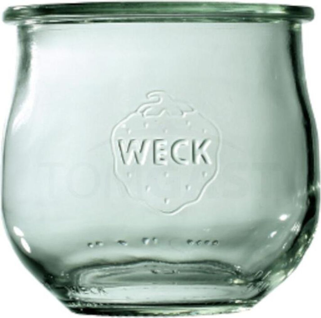 WECK TULIP Glas ohne Deckel 370 ml, 6 Stück