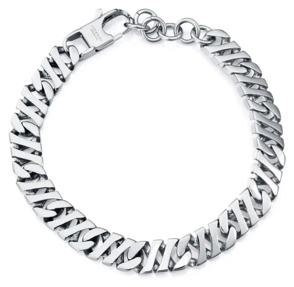 Bracelet homme acier Magnum accessoire idéal pour costume et montre