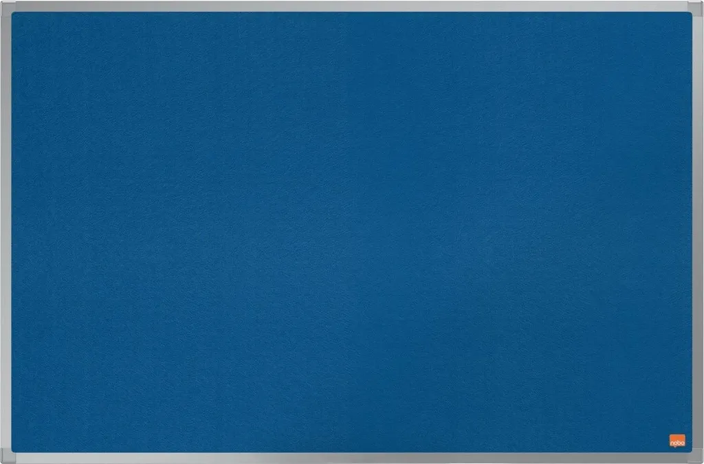 Planche Textile Nobo 90x60 cm avec Cadre Aluminium et Surface Feutre