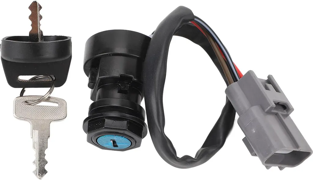 Interruttore Accensione ATV 3 Fili Grizzly 700 YFM700 FI Ricambio 2 Chiavi