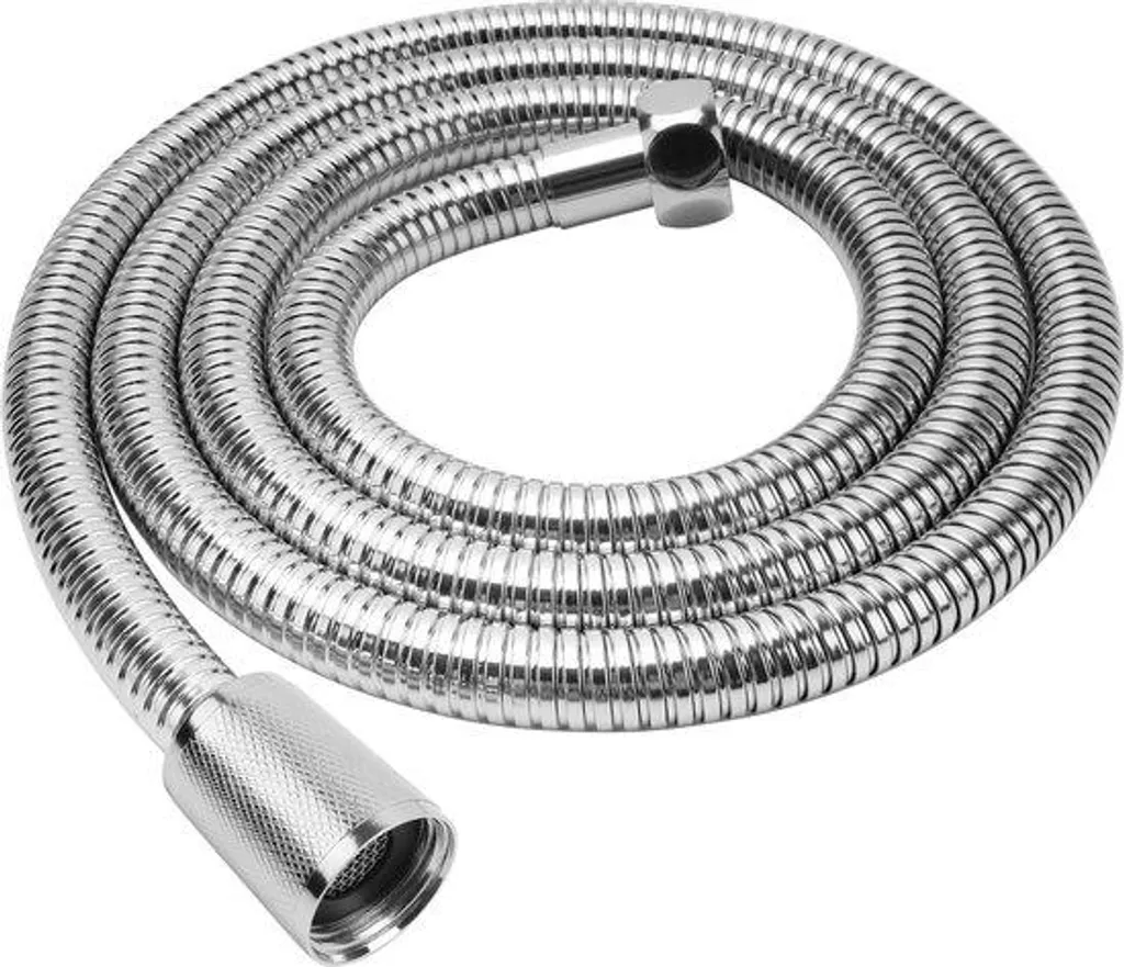 Flexible de douche anti-pliure en inox souple 1,5m maillage renforcé