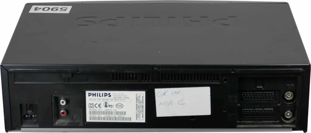 Solution Lecture VHS Philips VR510 Magnétoscope 6 Têtes Image Stable