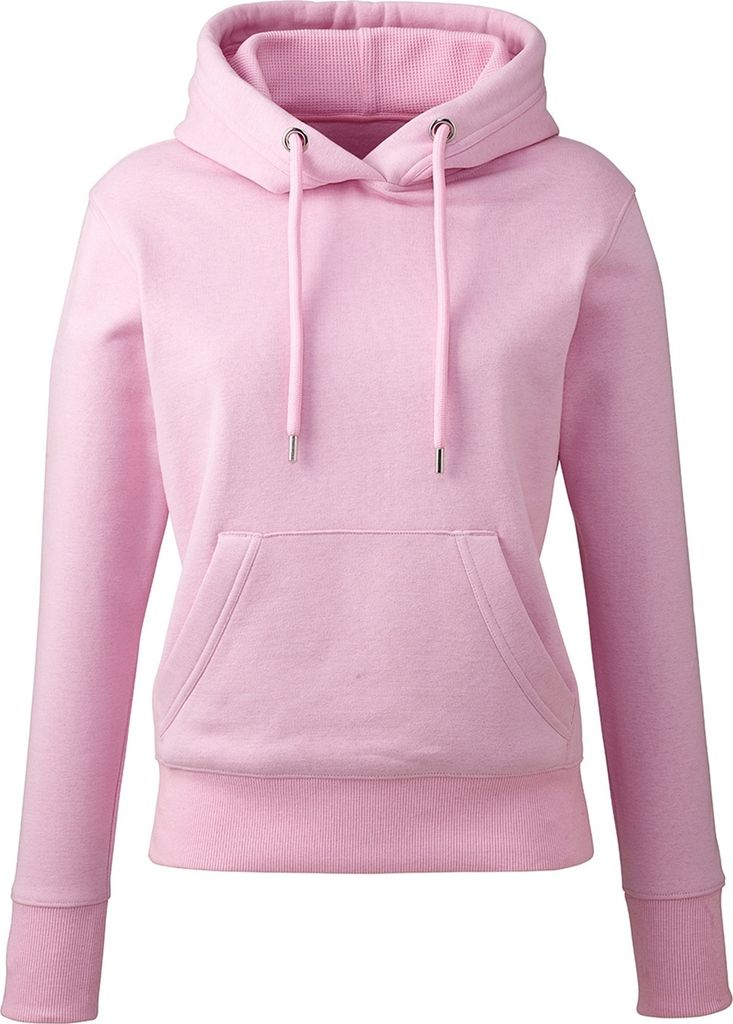 Anthem - Kapuzenpullover Baumwolle aus biologischem Anbau für Damen PC4319 (XL) (Pink)