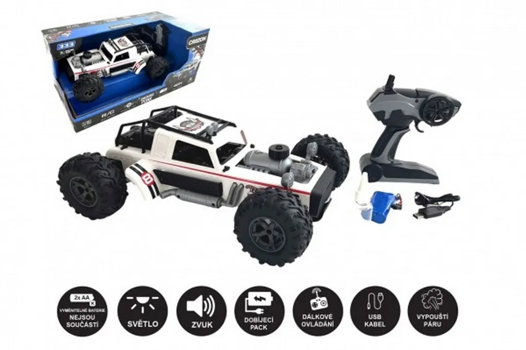 Voiture RC vapeur d'eau : le cadeau idéal pour occuper les enfants loin