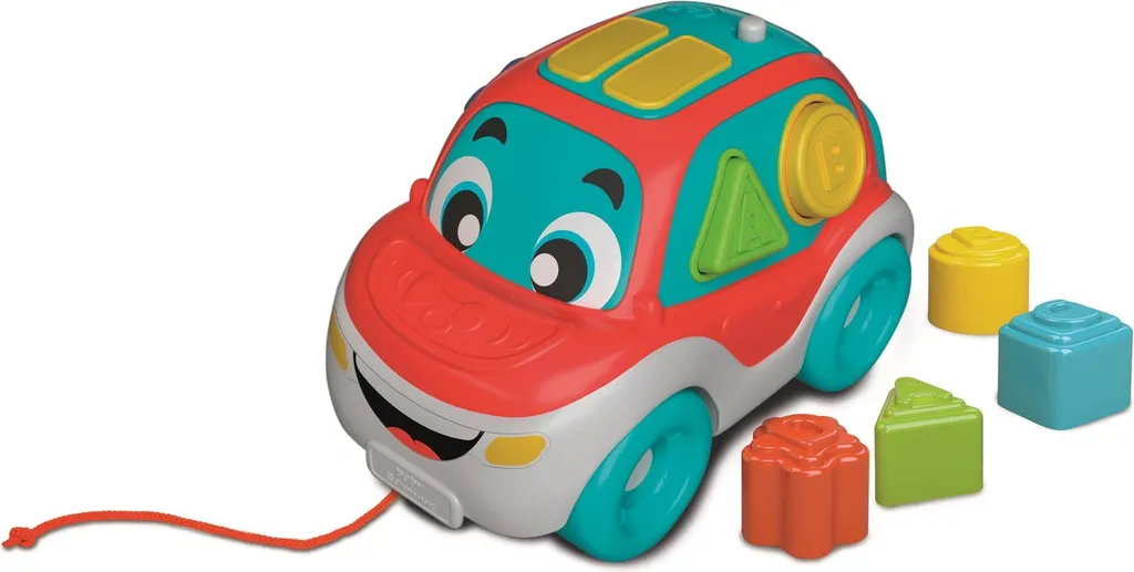 Coffret Éveil Bébé Voiture de Tri de Formes et Couleurs Clementoni - 6