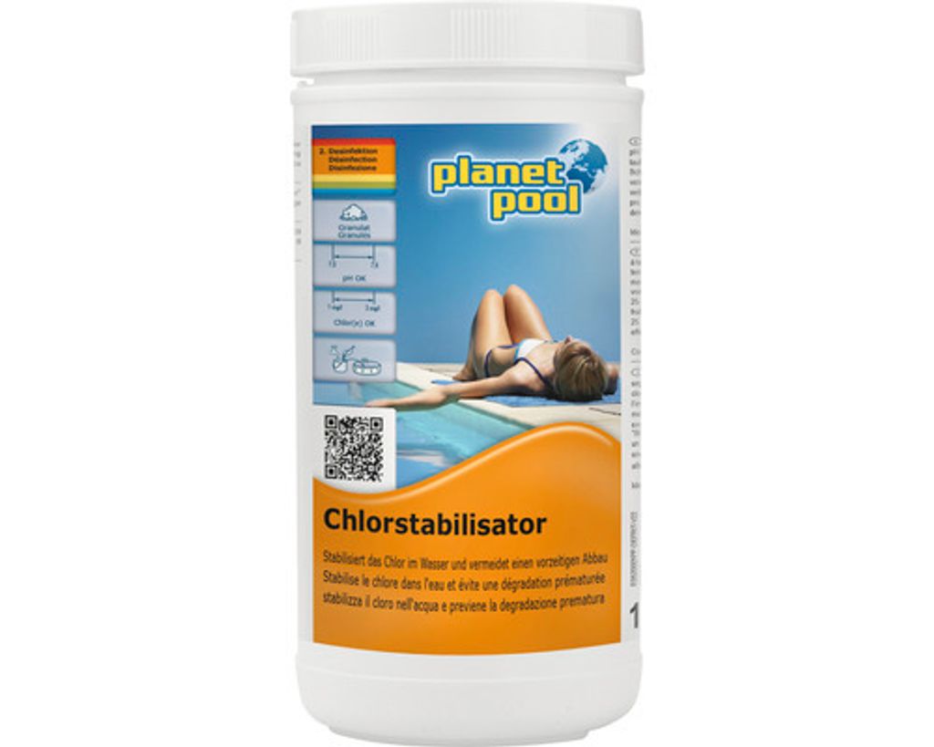 Planet Pool - Chemoclor Stabilisator 1 kg Planet Pool Produktbild 