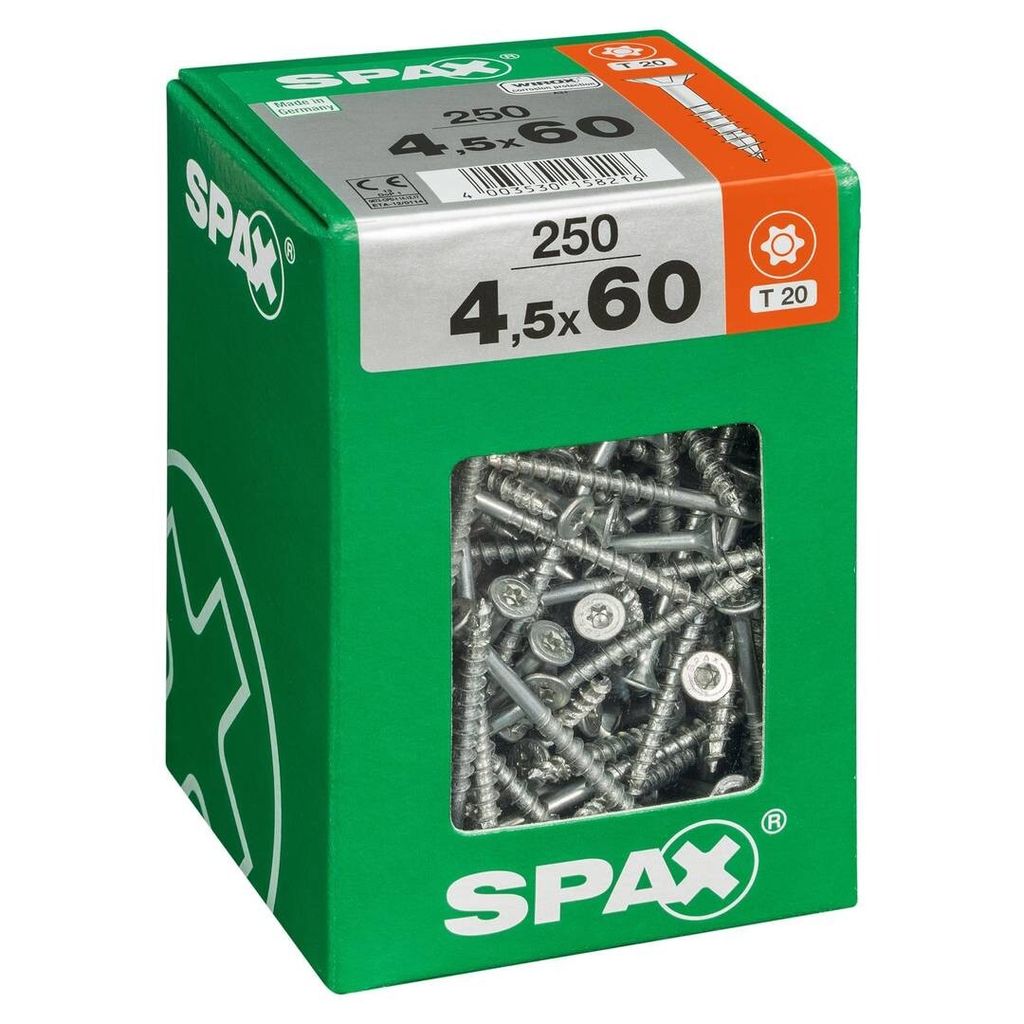 Spax TRX z łbem stożkowym Wirox 4,5x60 XXL Zdjęcie produktu 
