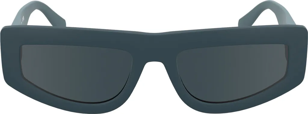 Occhiali da sole donna blu lusso lenti a goccia bio-acetato 54mm