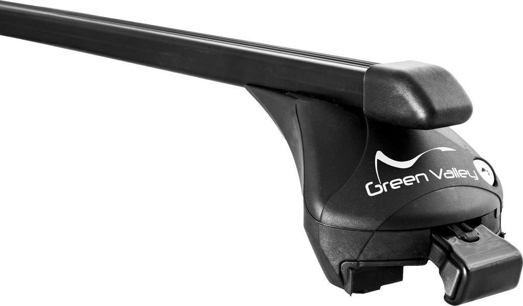 VDP Skibox schwarz JUXT400 lit + Relingträger kompatibel mit für Seat Ibiza IV Kombi ab 2010 bis