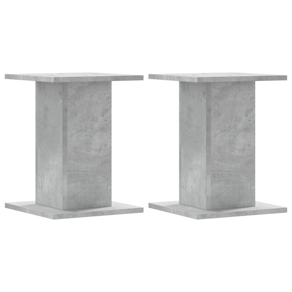 vidaXL Stojan na rastliny 2 ks Betónová sivá 30x30x40 cm Obrázok produktu 