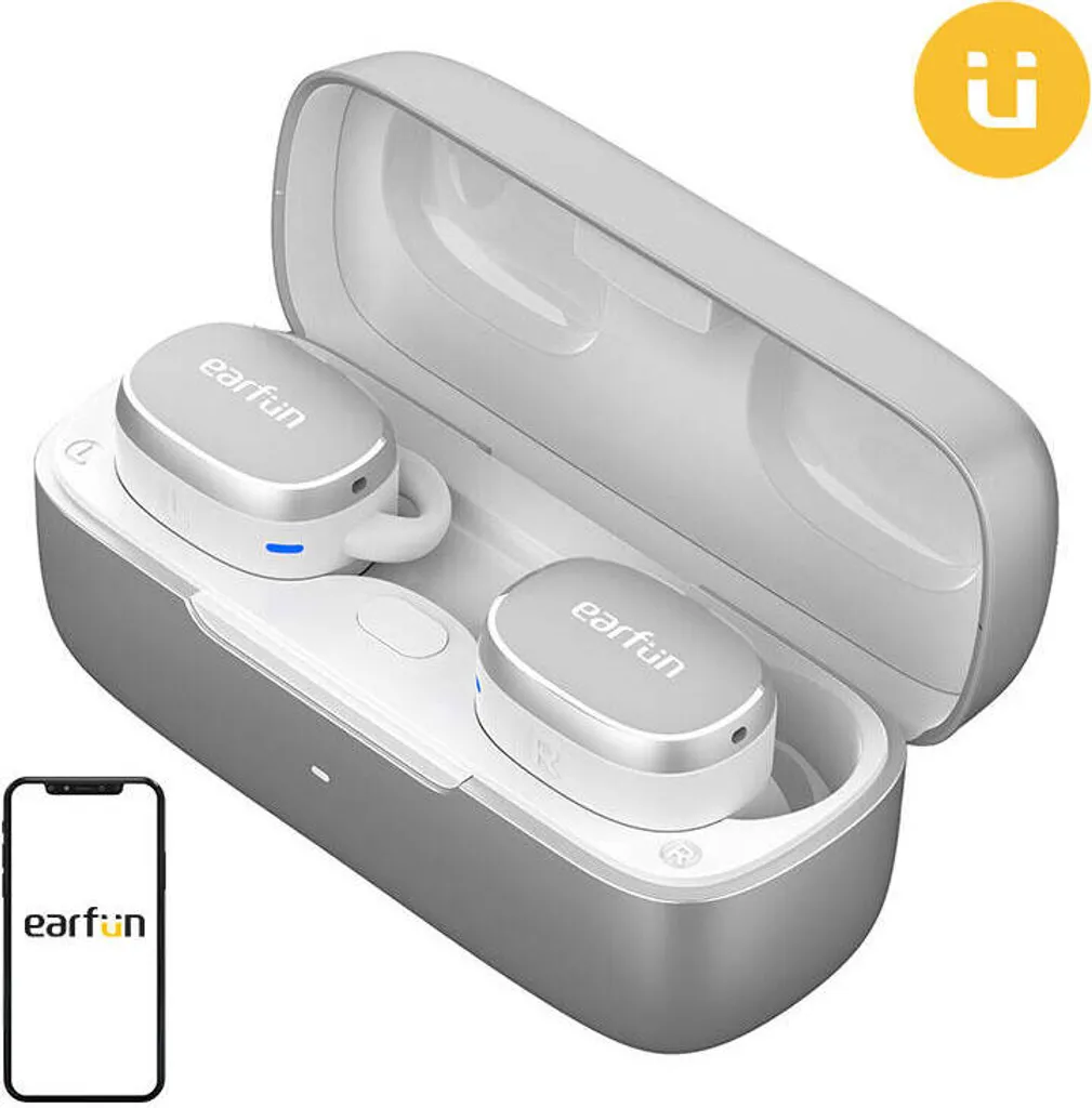 Casque d'écoute Bluetooth Earfun TW400W - Écouteurs Circum-auriculaires