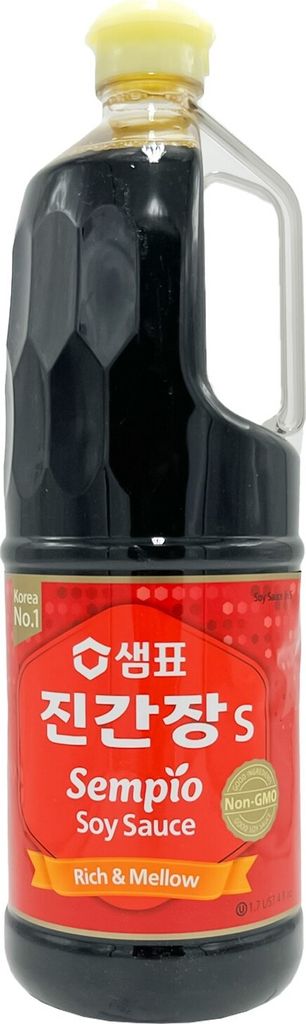 SEMPIO Sojasauce Jin S 1,7 Liter | Koreanische Sojasoße | Produktbild 