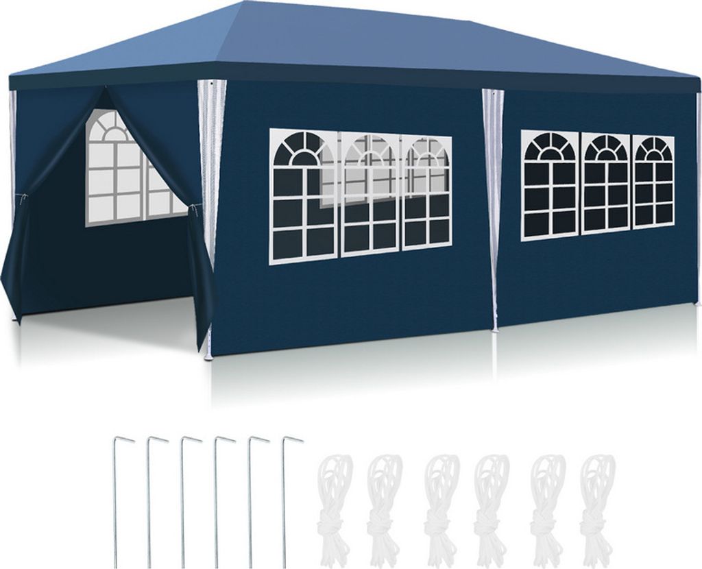 Padiglione in tubi d'acciaio - padiglione per patio, tenda Immagine del prodotto 