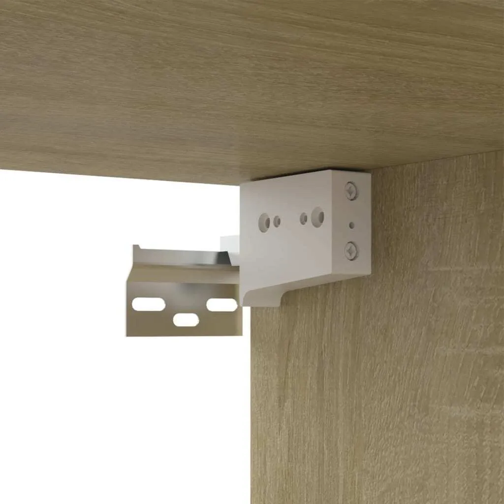 Mobile TV Rovere Sonoma 80x30x30 cm Maison Exclusive | Design Sospeso - 8