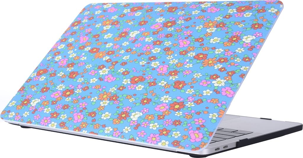 Mobigear Flowers MacBook Pro 15 Zoll (2016-2019) Hardcase Hülle MacBook Case - Model 22 - Model A1707 / A1990