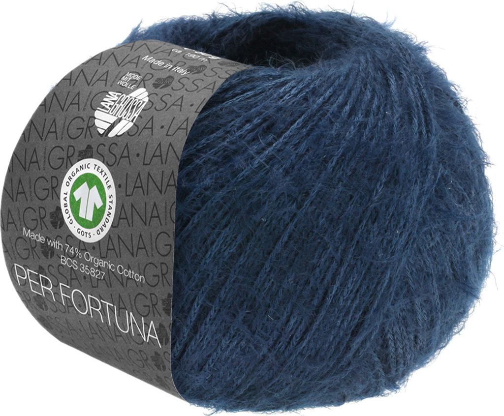 Lana Grossa Per Fortuna 017 Nachtblau Produktbild 