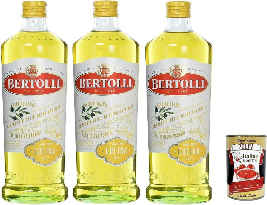 Bertolli olio di oliva Olivenöl Cucina 3er Pack (3 x 1000 Produktbild 