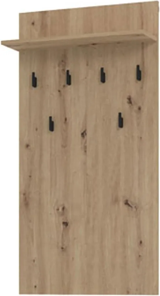Appendiabiti 6 Ganci Dmora Gonars Rovere Nodi 115cm | Offerta Online