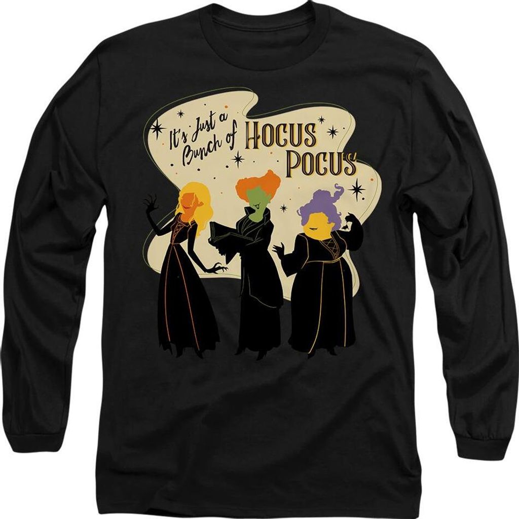 Hocus Pocus - "Just A Bunch Of Hocus Pocus" T-Shirt für Herren/Damen Uni TV14487 (XL) (Schwarz)