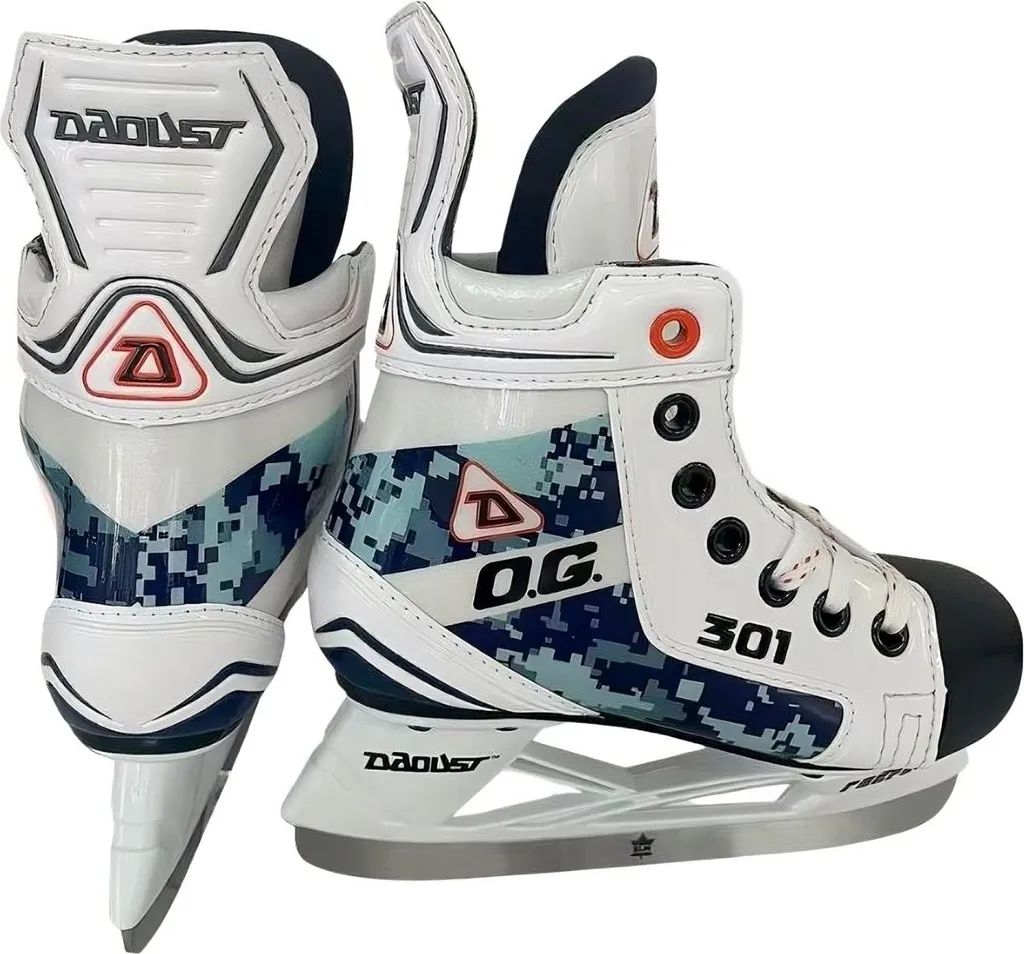 Patins de hockey sur glace enfant idéal pour club et école de hockey