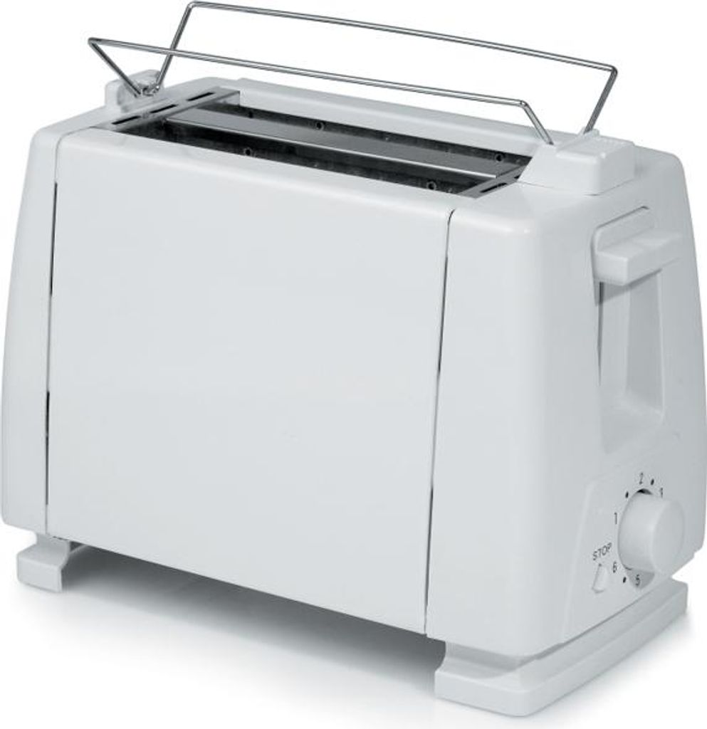 Tristar BR-1009 Toaster - 2 Scheibe(n) - Weiß - Drehregler Image du produit 