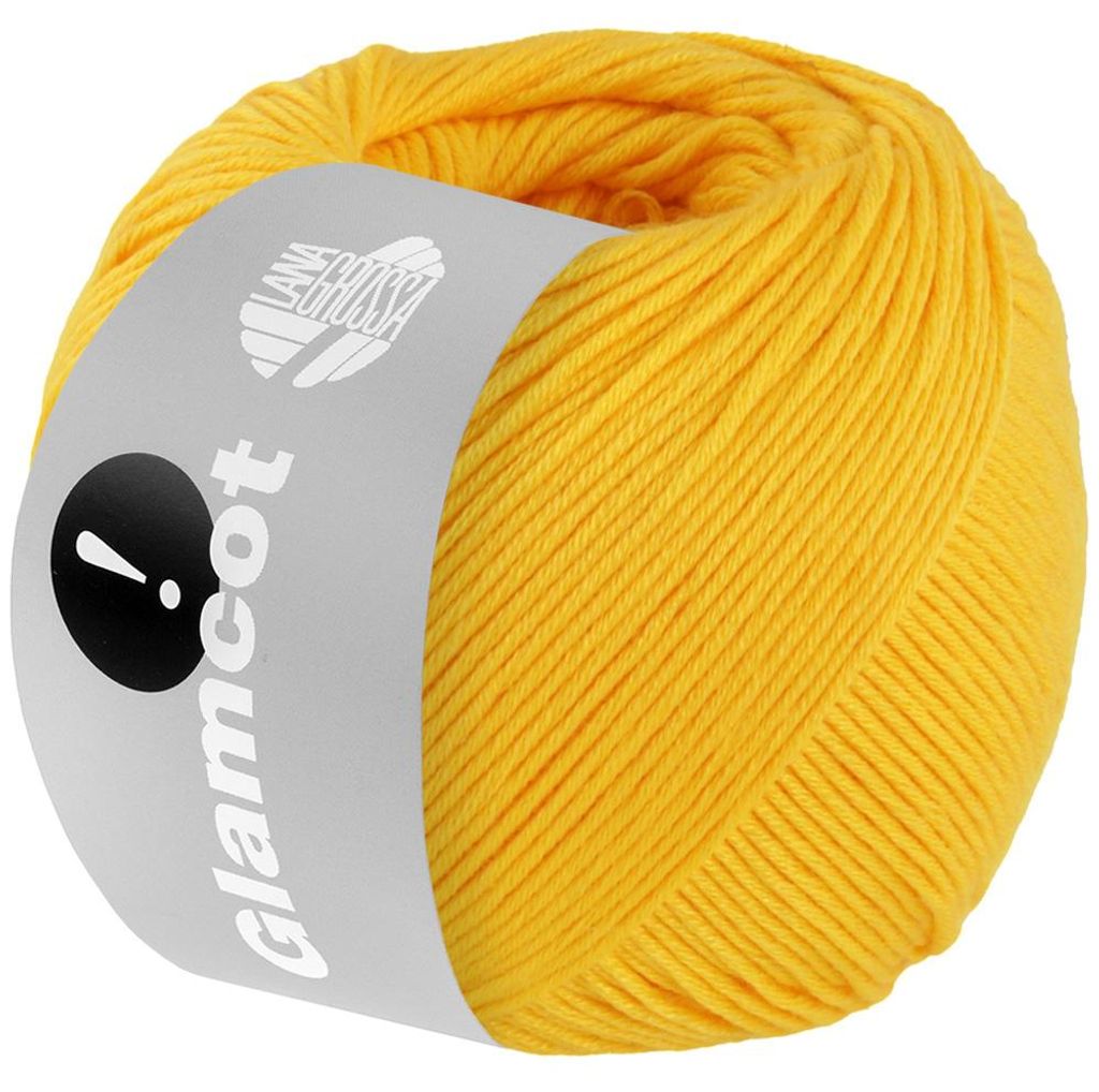 Lana Grossa - Glamcot 0003 gelb Produktbild 