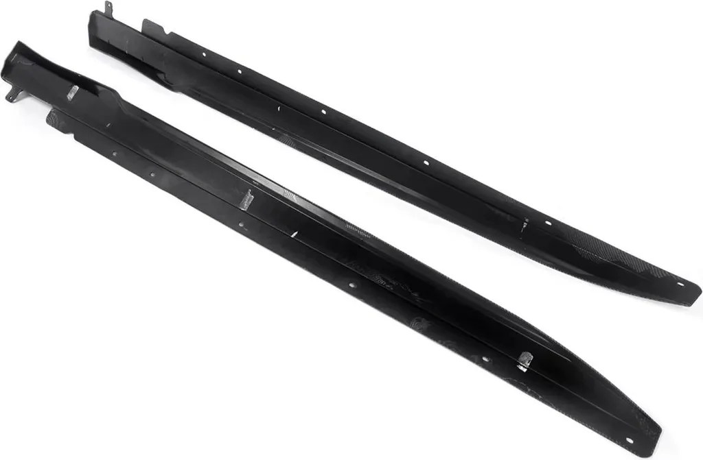 Lames de bas de caisse look carbone BMW G20 G28 M Sport Pack Performance