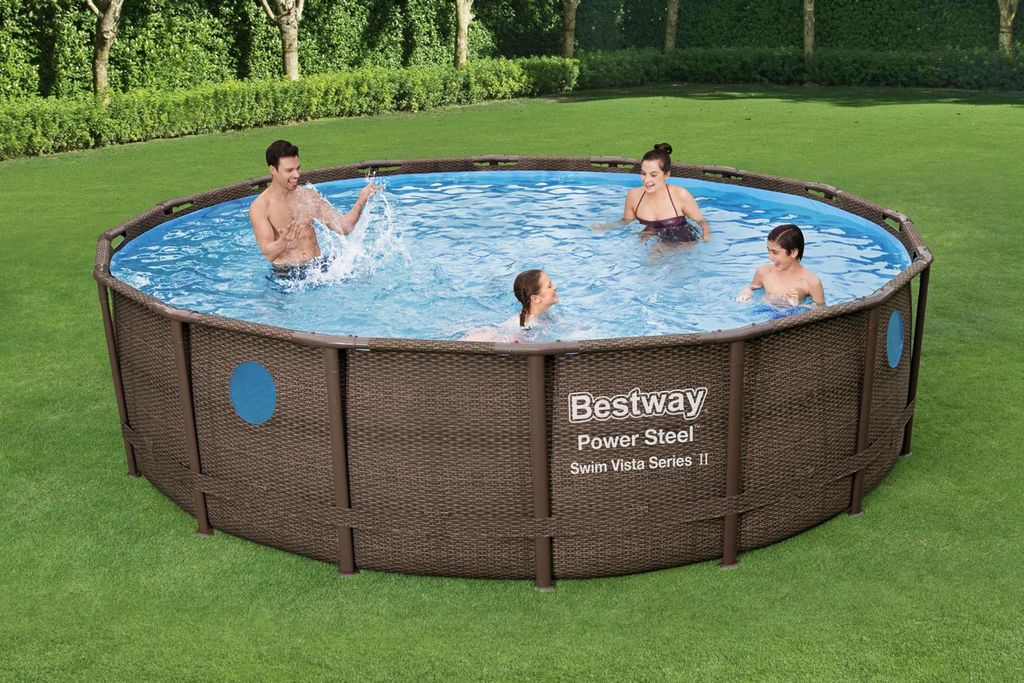 Bestway Power Steel™ Frame Pool Komplett-Set,