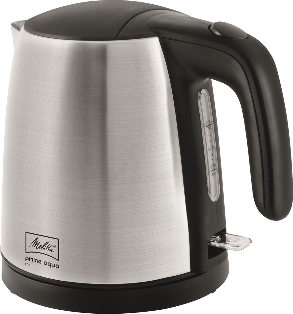 Melitta Prime Aqua mini, 1 l, 2200 W, Silber, Edelstahl, Produktbild 