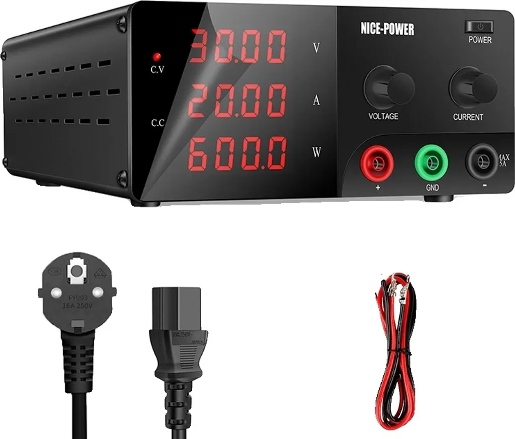 Alimentation stabilisée 30V 20A avec protection multiple intelligente