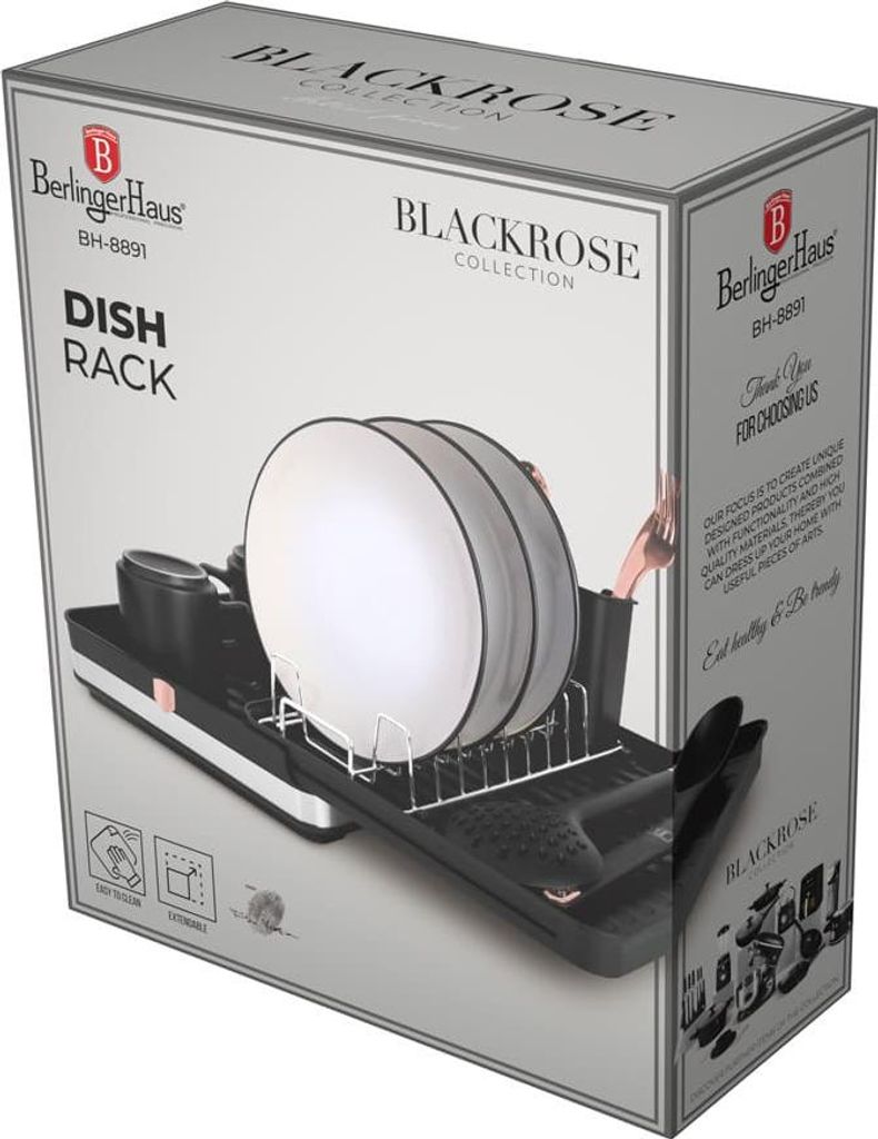 Scolapiatti Collezione Black Rose Immagine del prodotto 