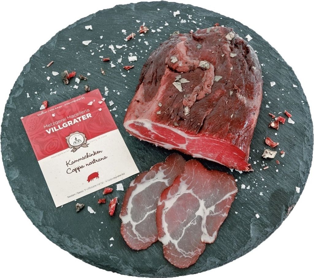 Kammschinken Coppa Villgrater 1.9 kg. - 9070