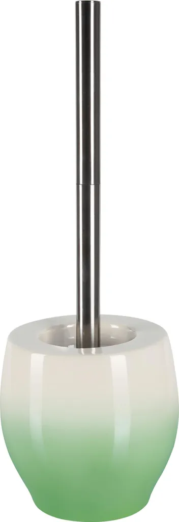 Scopino WC Spirella Bali Porcellana Bianco Verde Offerta Online